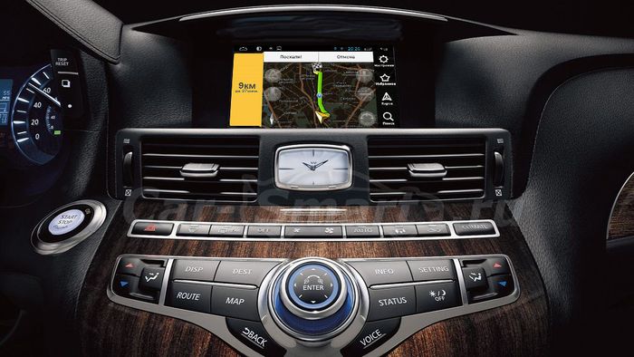 Навигационный блок для Infiniti Q70, M25, M37 (сенсорный экран) - Kuberg YF-5-9 на Android 9, 6-ТУРБО ядер и 4ГБ-64ГБ