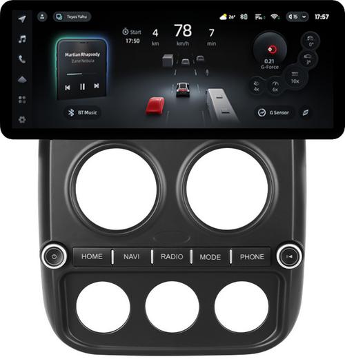 Магнитола для Jeep Compass 2011-2015 - Teyes CC4PRO монитор 12.3" 2K QLED + рамка LUX, Android 13, Быстрейшая, Snapdragon 778G, ИИ, CarPlay, DSP, 4G SIM-слот