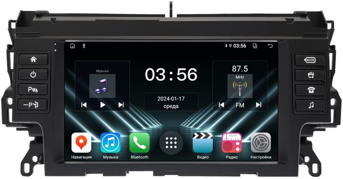 Магнитола для Land Rover Discovery Sport 2015-2019 (без CD - harman) - FarCar DX9-9641F2 монитор 9.5" IPS на Android 13, 4+64Гб, CarPlay