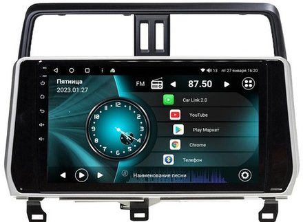 Магнитола для Toyota Land Cruiser Prado 150 2017-2023 - Vaycar VA77-1053 на Android 13, 8-ядер, 4G SIM-слот