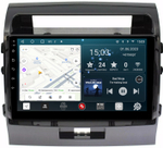 Магнитола для Toyota Land Cruiser 200 2007-2015 (экран климата внизу) - Redpower 200 Android 10, ТОП процессор, 6/128Гб, CarPlay, SIM-слот