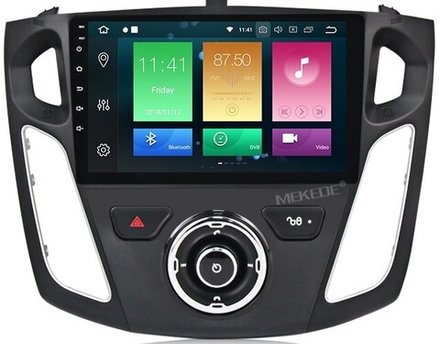Магнитола для Ford Focus 3 2011-2019 (поддержка автопарковки) - Kuberg MKD-F101-P6 на Android 10, 6-ТУРБО ядер, 4ГБ-64ГБ
