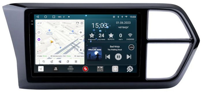 Магнитола для Jetta VS5, VS7 2022+ - RedPower 334 Android 10, QLED+2K, ТОП процессор, 6Гб+128Гб, CarPlay, SIM-слот