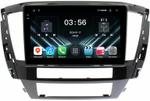 Магнитола для Mitsubishi Pajero Sport 3 2020-2024, Montero Sport (прямоугольный климат) - FarCar S280 монитор 10.36" IPS на Android 13, CarPlay