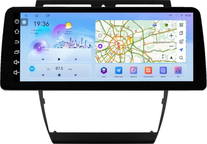 Магнитола для Audi A6 C5 2001-2004 - FarCar монитор 12.3" 2K QLED на Android 14, TS10, CarPlay, 4G SIM-слот