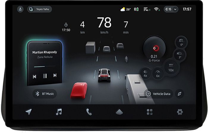 Магнитола для Hyundai Santa Fe 4 2020+ - Teyes CC4-PRO монитор 13" 2K QLED на Android 13, Быстрейшая, Snapdragon 778G, ИИ, CarPlay, DSP, 4G SIM-слот