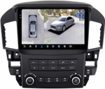 Магнитола для Lexus RX300 U10, Toyota Harrier 1 1997-2003 (любая комплектация) - FarCar BX9-360-9598F2 монитор 9.5" 2K QLED на Android 13, 6Гб+128Гб, CarPlay, 4G SIM-слот, 4 камеры в комплекте