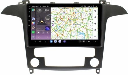 Магнитола для Ford Galaxy / S-Max 2006-2015 (климат) - Kuberg QLed, Android 13, TS20, CarPlay, SIM-слот