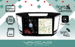 Магнитола для Hyundai Creta 1 2016-2021 (рамка 10) - Vaycar VA23-0407 на Android 13, 8-ядер, 4G SIM-слот