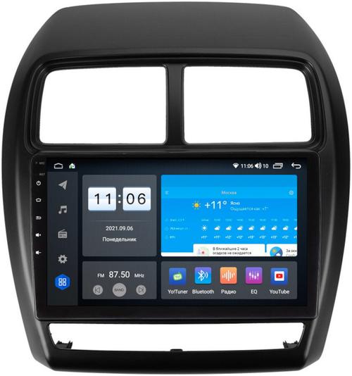 Магнитола для Mitsubishi ASX 2017+ - AK615R10-MTK-LTE Android 10, 8-ядер, 4-64Гб, SIM-слот