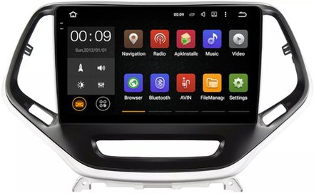 Магнитола для Jeep Cherokee 2014+ - AIROC 2K RX-2202 Android 13, QLed+2K,  ТОП процессор, 8/128, CarPlay, SIM-слот