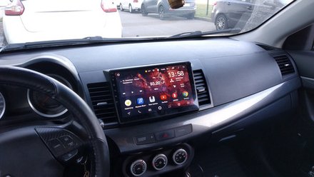 Магнитола для Mitsubishi Lancer X 2007-2016 (рамка 10) - Teyes CC3L на Android 10, 8-ядер, CarPlay, 4G SIM-слот