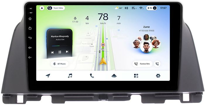 Магнитола для KIA Optima 4 2016-2020 - Teyes CC4L монитор 10" IPS на Android 14, Snapdragon 662, CarPlay, 4G SIM-слот