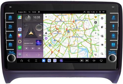 Магнитола для AUDI TT 2006-2014 (8J) - Kuberg OL-9101 (кнопки и крутилки) Android 13, TS20, 6+128Гб, CarPlay, 4G SIM-слот