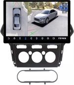 Магнитола для Ford Mondeo 4 2010-2014 - Teyes CC3-2K-360 монитор 13" 2K QLED на Android 10, Быстрая, CarPlay, 4G SIM-слот, 4 камеры в комплекте