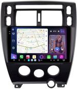 Магнитола для Hyundai Tucson 1 2004-2009 (рамка черная) - FarCar S500-TS20 монитор 10.36" 2K QLED на Android 14, Быстрейшая, CarPlay, 4G SIM-слот