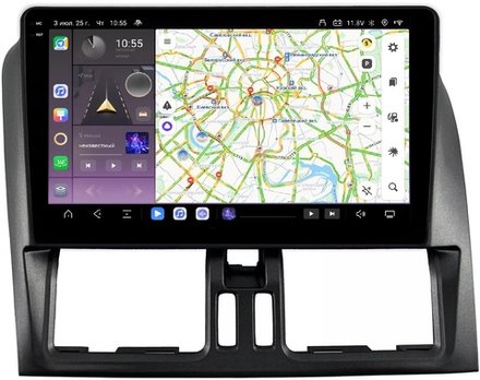 Магнитола для Volvo XC60 2008-2013 - Kuberg SF-9004 QLed+2K, Android 13, TS20, CarPlay, 4G SIM-слот