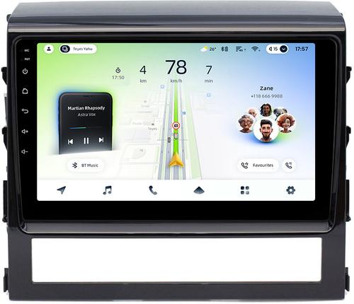 Магнитола для Toyota Land Cruiser 200 2015-2021 (без JBL) - Teyes CC4L монитор 9" IPS на Android 14, Snapdragon 662, CarPlay, 4G SIM-слот