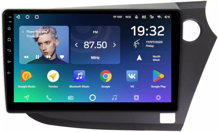 Магнитола для Honda Insight 2 2009-2014 (правый руль) - Teyes CC2 PLUS Android 10, ТОП процессор, 4-64, SIM-слот