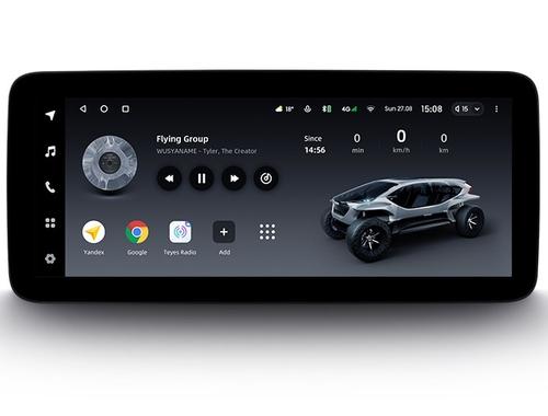 Магнитола для Mazda 3 BP 2019-2023 (ШГУ с монитором) - Teyes LUX ONE ROUND монитор 12.3", Android 10, ТОП процессор, CarPlay, 4G SIM-слот