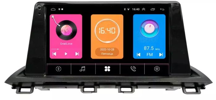 Магнитола для Mazda CX-4 2016-2024 (штатный монитор) -  GT9-2782 на Android 10, 2ГБ-16ГБ