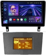 Магнитола для Opel Antara 2006-2015 (перенос БК вниз, серая) - Teyes CC3 Android 10, ТОП процессор, 4/32 Гб, CarPlay, SIM-слот