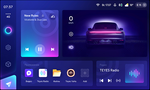 Магнитола в 10" рамку с экраном 10.36" 2K QLed - Teyes CC3-2K на Android 10, ТОП процессор, Carplay, 4G SIM-слот