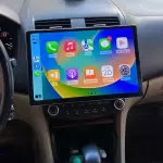 Магнитола в рамку LUX, 9" или 10" с экраном 13" QLED+2K - Kuberg на Android 12, TS10, 4G SIM-слот, CarPlay
