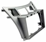 Магнитола для Toyota Vitz 2, Yaris 2 2005-2011 (рамка серебро) - Teyes CC4L-DTS монитор 9" IPS, Android 14, Быстрая, Snapdragon 662, CarPlay, 4G SIM-слот