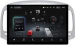 Магнитола для Hyundai Verna 2006-2010 (рамка серебро) - Teyes CC4-PRO монитор 13" 2K QLED на Android 13, Быстрейшая, Snapdragon 778G, ИИ, CarPlay, DSP, 4G SIM-слот