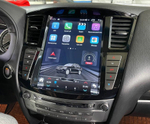 Магнитола для Infiniti QX60 2016-2021 (кожаный верх) - Kuberg NH-I1201-2 ("Тесла-Стиль") Android 10, 4ГБ+64ГБ, SIM-слот