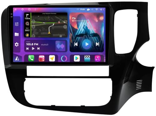 Магнитола для Mitsubishi Outlander 3 2012-2021 (правый руль) - FarCar BM9-2K-7263R9 монитор 9.5" 2K QLED на Android 14, TS10, 4+32Гб, CarPlay, 4G SIM-слот