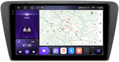 Магнитола для Skoda Octavia A7 2013-2020 - Kuberg OL-1916 QLed+2K, Android 12, TS10,  CarPlay, 4G SIM-слот