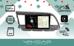 Магнитола для Hyundai Elantra 2019-2020 - Vaycar VA23-1159 на Android 13, 8-ядер, 4G SIM-слот
