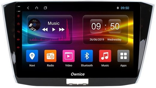Магнитола для Volkswagen Passat 2015+ (без штатного усилителя) - Kuberg OL-1906 IPS, Android 10, 8 ядер (TS18), 4G SIM-слот