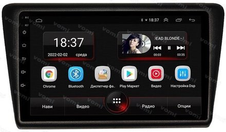 Магнитола для Skoda Rapid 2012-2017 - AK602R9-MTK Android 10, 8-ядер, 2Гб-32Гб
