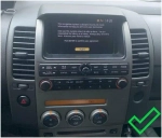 Магнитола для Nissan Pathfinder R51 2004-2010 (штатная нави, большая рамка) - FarCar XXL9-9671F2 монитор 9.5" 2K QLED на Android 14, TS20, 8+256Гб, CarPlay, 4G SIM-слот