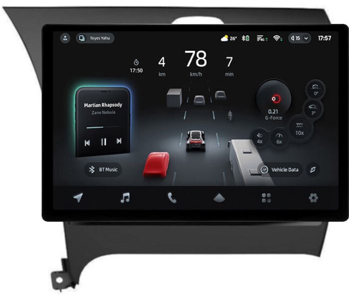 Магнитола для KIA Cerato 3 2013-2019 - Teyes CC4-PRO монитор 13" 2K QLED на Android 13, Snapdragon 778G, ИИ, CarPlay, DSP, 4G SIM-слот