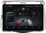 Магнитола для Toyota Land Cruiser Prado 150 2009-2013 (рамка серебро) - Teyes CC4-PRO монитор 13" 2K QLED на Android 13, Быстрейшая, Snapdragon 778G, ИИ, CarPlay, DSP, 4G SIM-слот