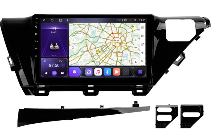 Магнитола для Toyota Camry 70 2017-2020 (без JBL) - Kuberg OL-1695-IJ IPS, Android 10, 8 ядер (TS18), 4G SIM-слот