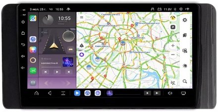 Магнитола для Volkswagen Polo, Skoda Rapid 2020+ - Kuberg QLed, Android 13, TS20, CarPlay, SIM-слот
