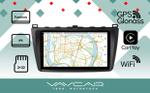 Магнитола для Mazda 6 2007-2012 - Vaycar VA41-0012 на Android 13, 4G SIM-слот