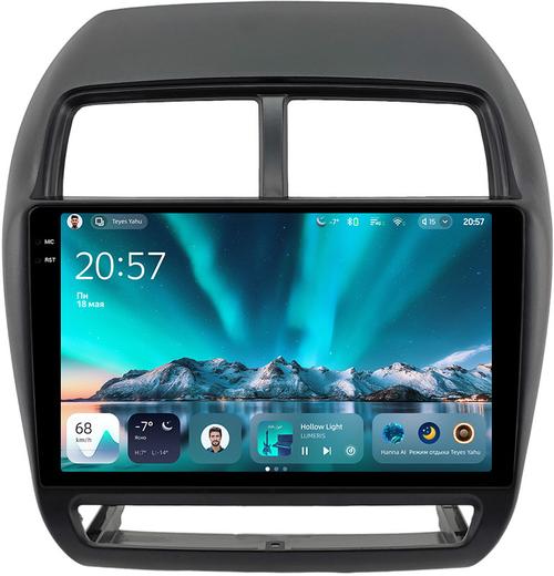 Магнитола для Mitsubishi ASX 2017+ - Teyes CC4 монитор 10.36" 2K QLED на Android 14, Snapdragon 680, DSP, CarPlay, 4G SIM-слот