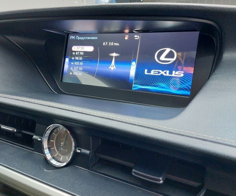 Магнитола для Lexus ES200, ES250, ES300h, ES350 2012-2018 (джойстик-мышь) - RDL-LEX-ES-High монитор 10.25" на Android 13, 8Гб+128Гб, CarPlay, 4G SIM-слот