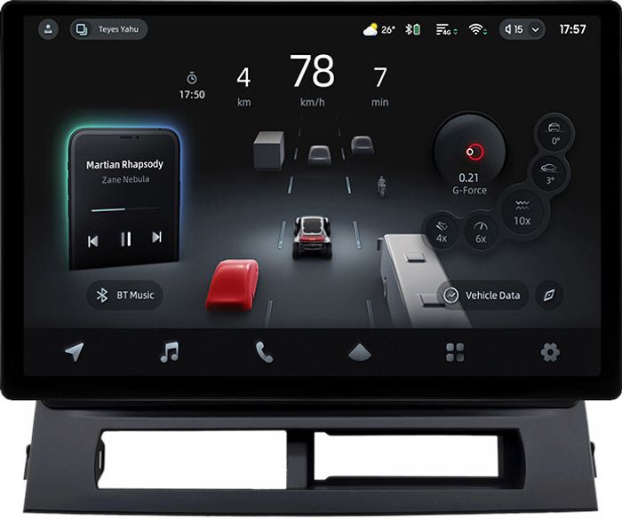 Магнитола для Toyota Prius 20 2003-2011 (наверх) - Teyes CC4-PRO монитор 13" 2K QLED на Android 13, Snapdragon 778G, ИИ, CarPlay, DSP, 4G SIM-слот