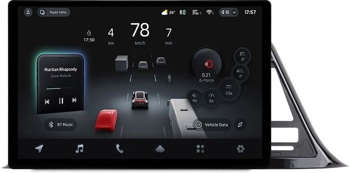 Магнитола для Toyota C-HR 2016-2022 (левый руль, взамен 200х100мм) - Teyes CC4-PRO монитор 13" 2K QLED на Android 13, Snapdragon 778G, ИИ, CarPlay, DSP, 4G SIM-слот