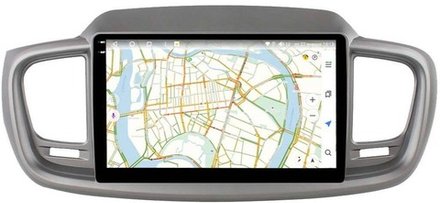 Магнитола для KIA Sorento Prime UM 2015-2020 (рамка большая) - Vaycar VA27-0442-2K на Android 13, 8-ядер, 2K QLED, ТОП процессор, CarPlay, 4G SIM-слот