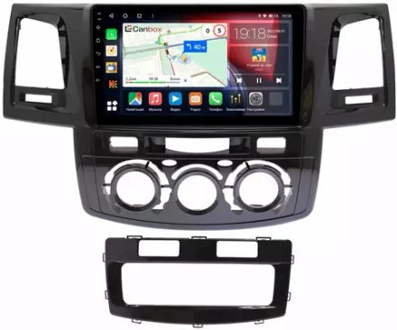 Магнитола для Toyota HiLux 2011-2015 - Canbox 9414 Qled, Android 10, ТОП процессор, SIM-слот
