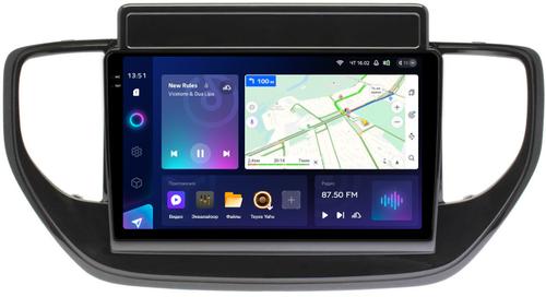 Магнитола для Hyundai Solaris 2 2020-2022 (штатная навигация) - Teyes CC3-2K на Android 10, 2K QLED, ТОП процессор, CarPlay, 4G SIM-слот