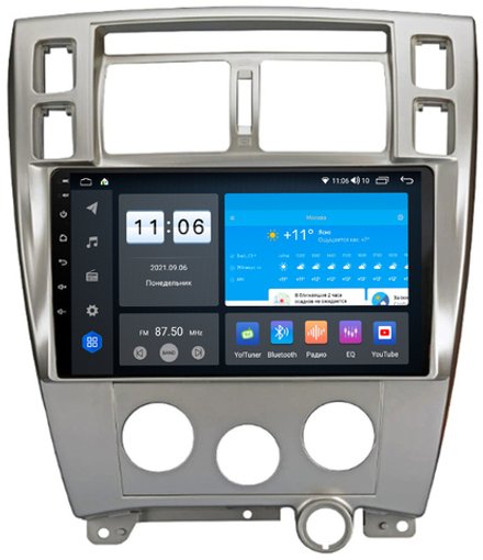 Магнитола для Hyundai Tucson 2004-2009 - ZX431R10-7862 Android 10, ТОП процессор, SIM-слот